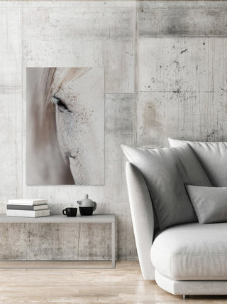 "Horse Eye" Art Print, 76x114 cm