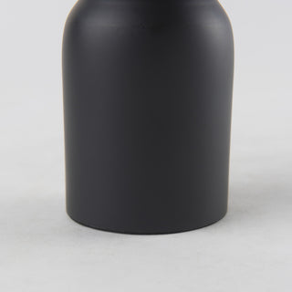 Malta Small Black Metal Candle Holder