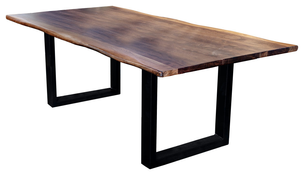 Modrest Taylor Modern Live Edge Wood Dining Table