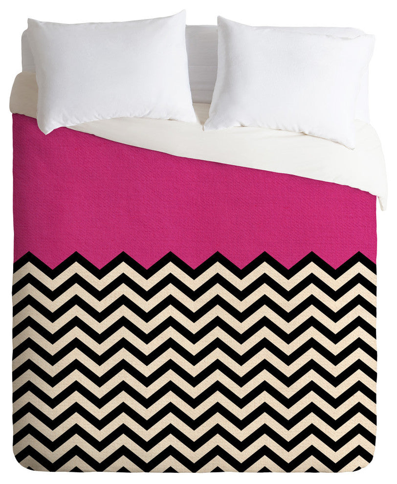 Deny Designs Bianca Green Follow Your Heart Duvet Cover - Lightweight
