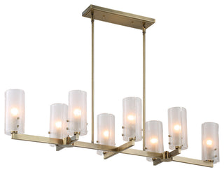 Uttermost 21392 Mistie 8 Light 45"W Lantern Chandelier - Brass