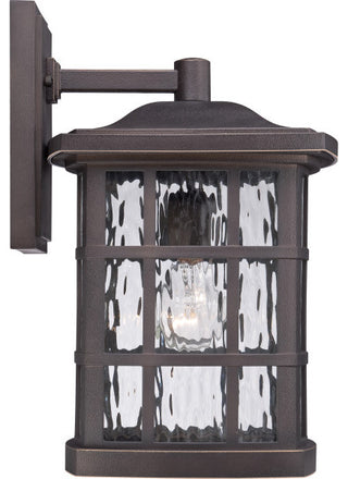 Stonington 1-Light Outdoor Lantern, Mystic Black