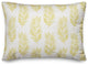 Yellow Fern Leaves 20x14 Indoor/Outdoor Pillow