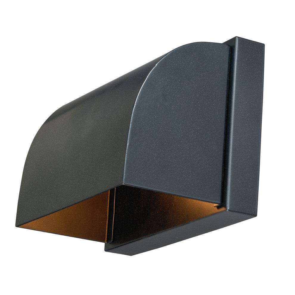 Walsh 7" Outdoor Wall Light Dark Bronze