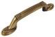 Cosmas 4183BAB Brushed Antique Brass Cabinet Pull, Set of 10