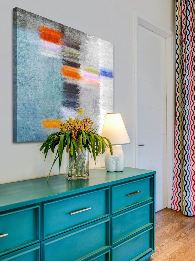 "Abstract 4784 3" Painting Print on Canvas by Irena Orlov