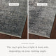 Loloi Sonnet Charcoal / Mist 2'-6" x 8'-0" Runner Rug
