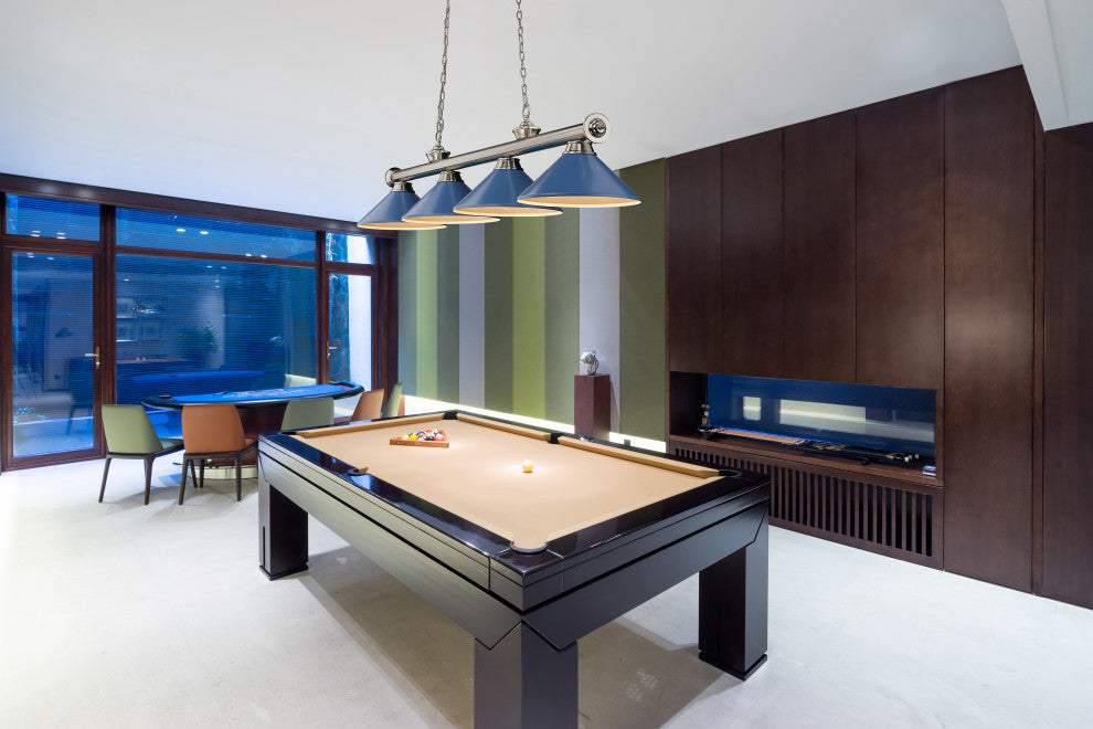 Zlite 2306-4BN-MNB 4-Light Billiard, Navy Blue