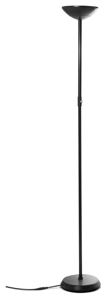 Brightech SkyLite LED Torchiere Floor Lamp "“ Bright for Reading, Black
