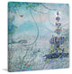 "Drowning Fountain" Print on Canvas by Tracy Silva Barbosa