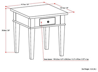 Carlton End Table