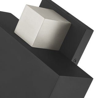 Black Contemporary, Refined Outdoor Wall Sconce