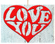 Heart Of Love Magnets, Set Of 3, Magnet