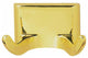 Pamex Campbell Sunset Robe Hook, Polished Brass