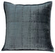 HomeRoots Super Soft Charcoal Solid Quilted Pillow Cover