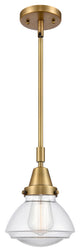 Innovations 447-1S-BB-G322-LED Olean 1 Light Mini Pendant, Brushed Brass