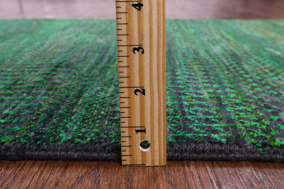 Runner Savannah Gabbeh Wool and Silk Hand-Knotted Rug 2' 5" X 31' 2" Q11906