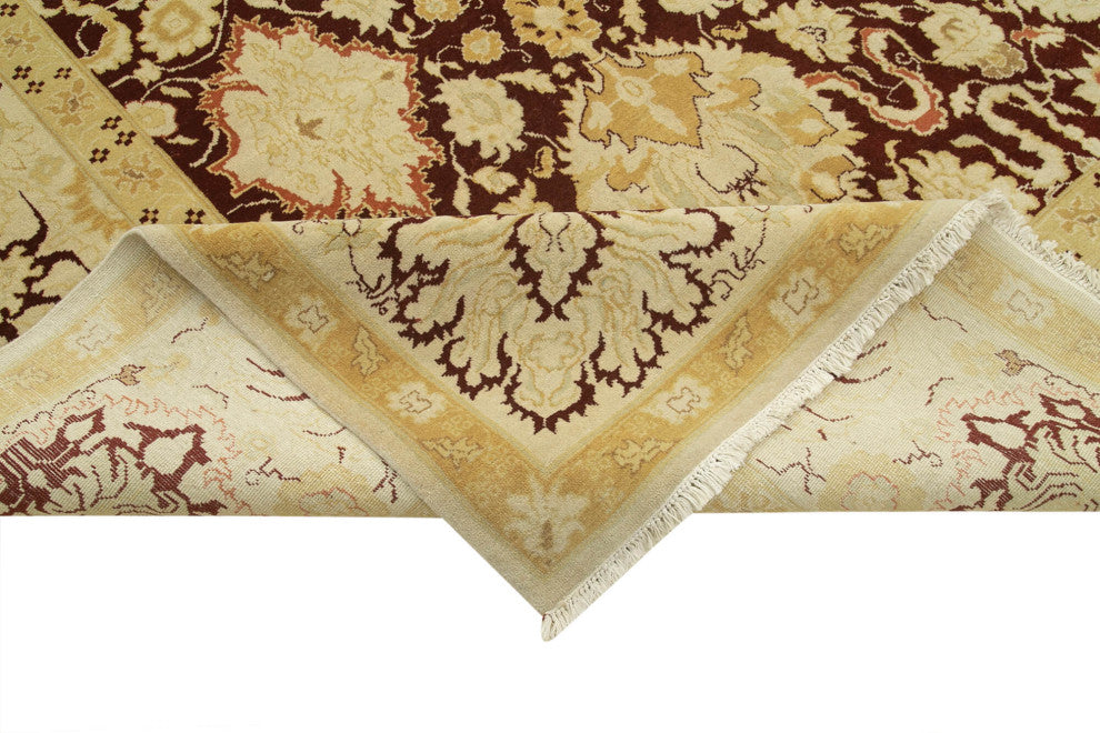 Rug N Carpet - Hand-Knotted Oriental 12' 0" x 14' 8" Large Oushak Area Rug