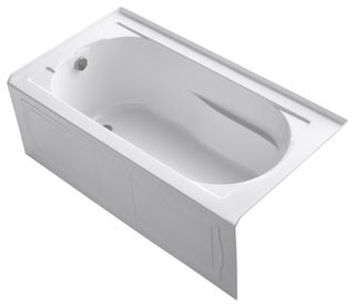 Kohler K-1184-LA Devonshire Collection 60" Three Wall Alcove - White