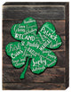 Shamrock Box Sign