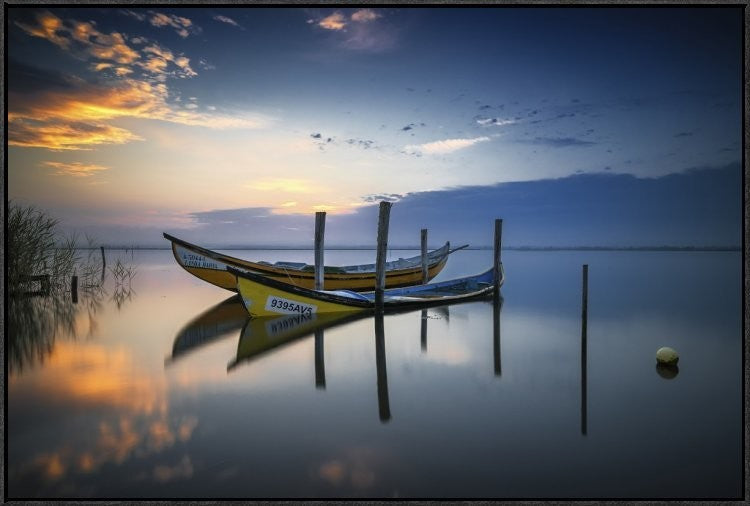 The Boats, 36"x24"