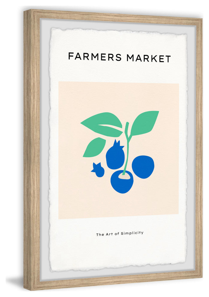 "Art of Simplicity" Framed Painting Print, 16x24