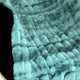 Plutus Teal Sherpa Faux Fur Luxury Throw Blanket, Throw 48"W x 60"L