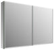Fresca 40"Wx26"H Bathroom Medicine Cabinet With Mirrors, Beveled Edge