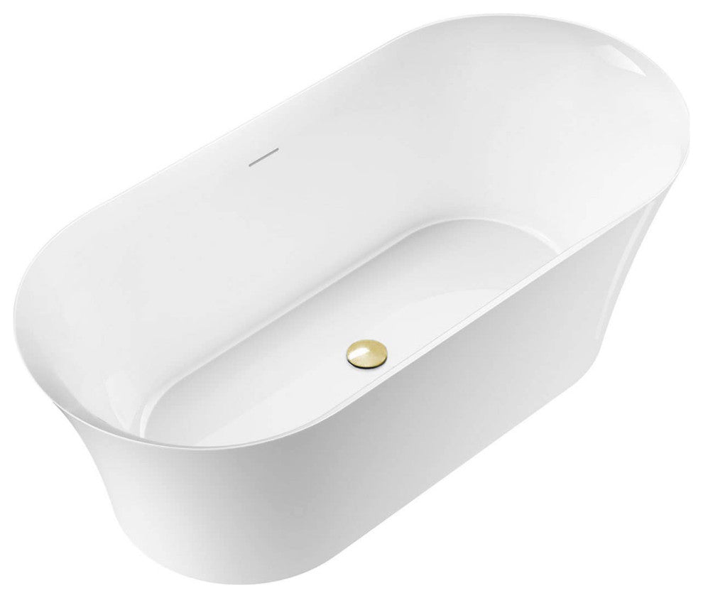 Darby 67 Inch Freestanding Double End Tub