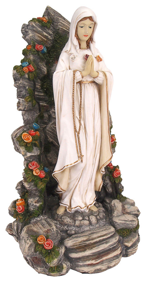 Blessed Virgin Mary Illuminated Statue
