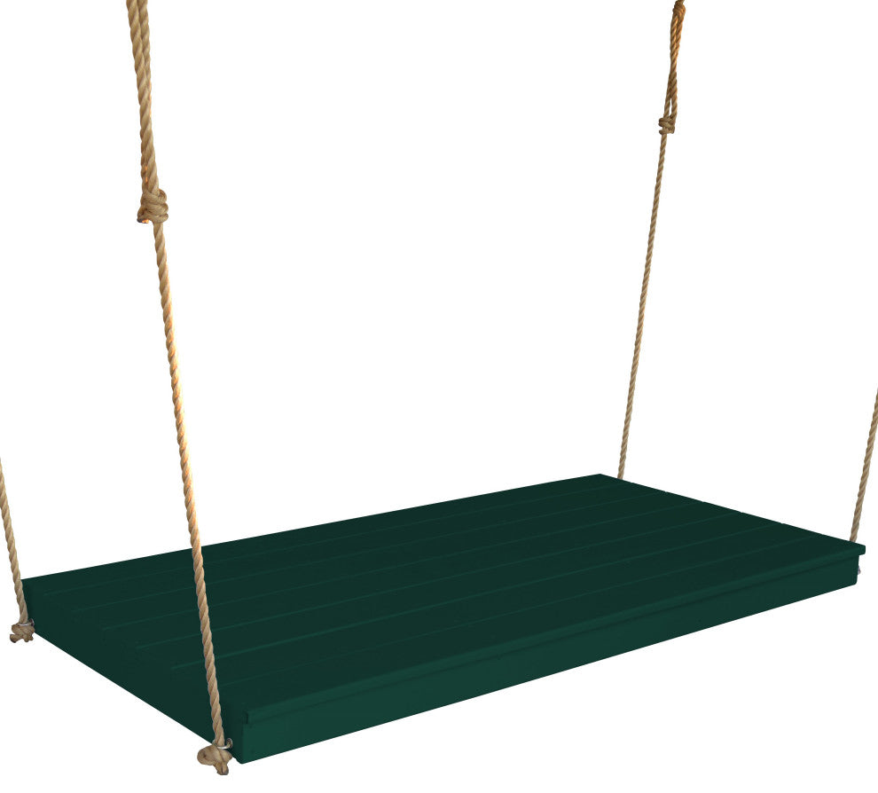 Pine 75" Newport Bed, Dark Green
