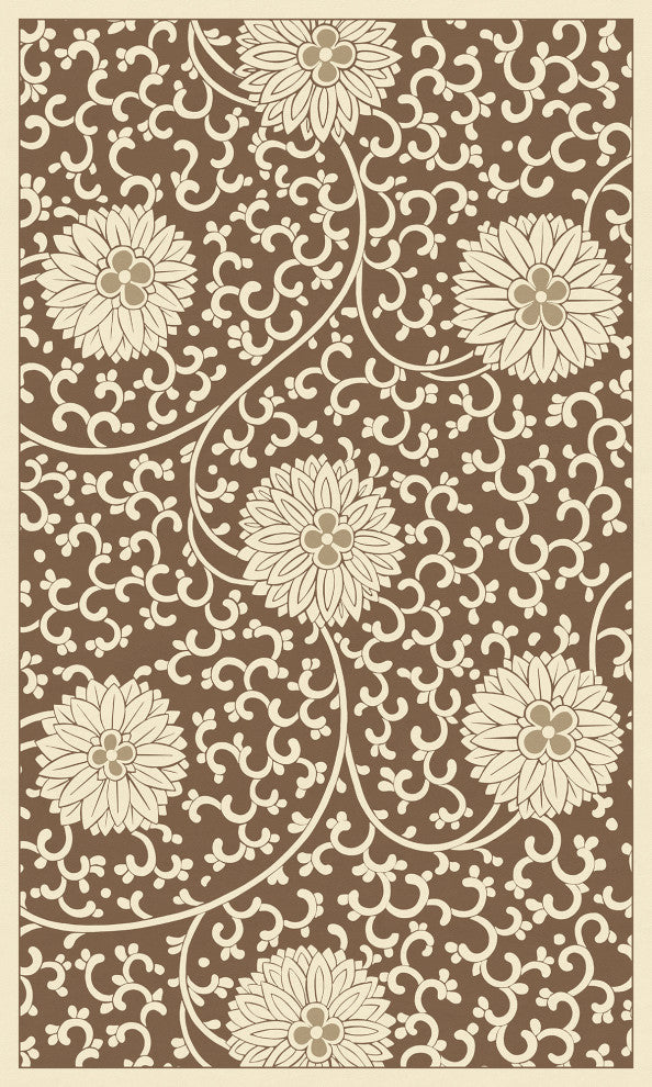 Joli Sol Wynona Vinyl Mat, 36x60 Rectangle