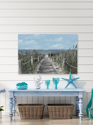 "My Favorite Path" Painting Print on Wrapped Canvas, 12x8