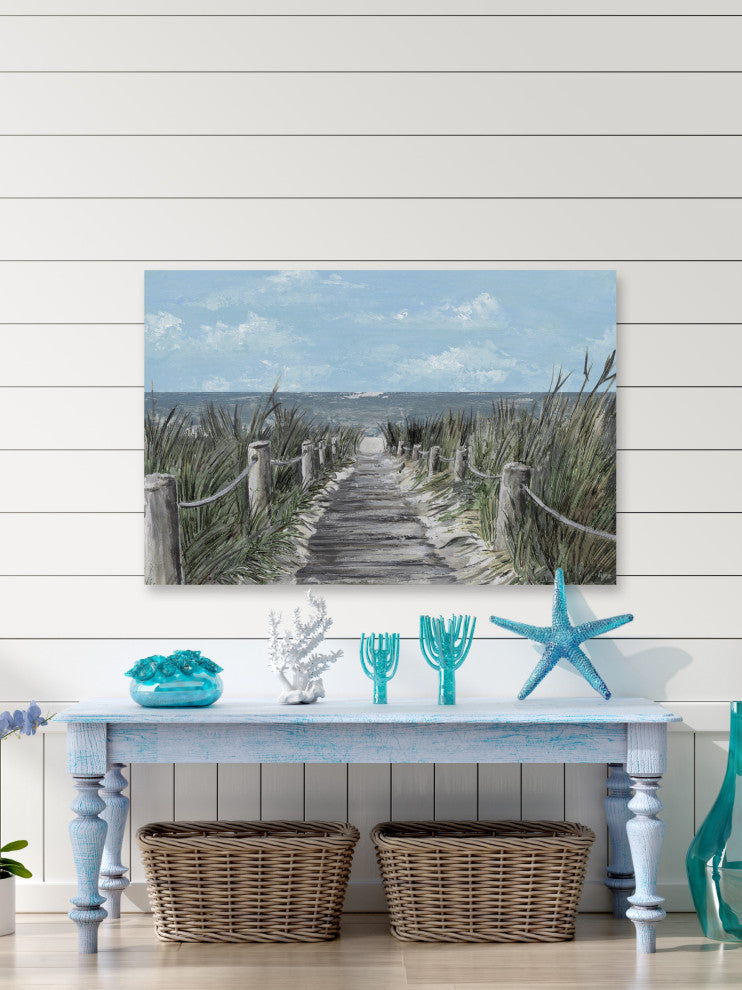 "My Favorite Path" Painting Print on Wrapped Canvas, 12x8