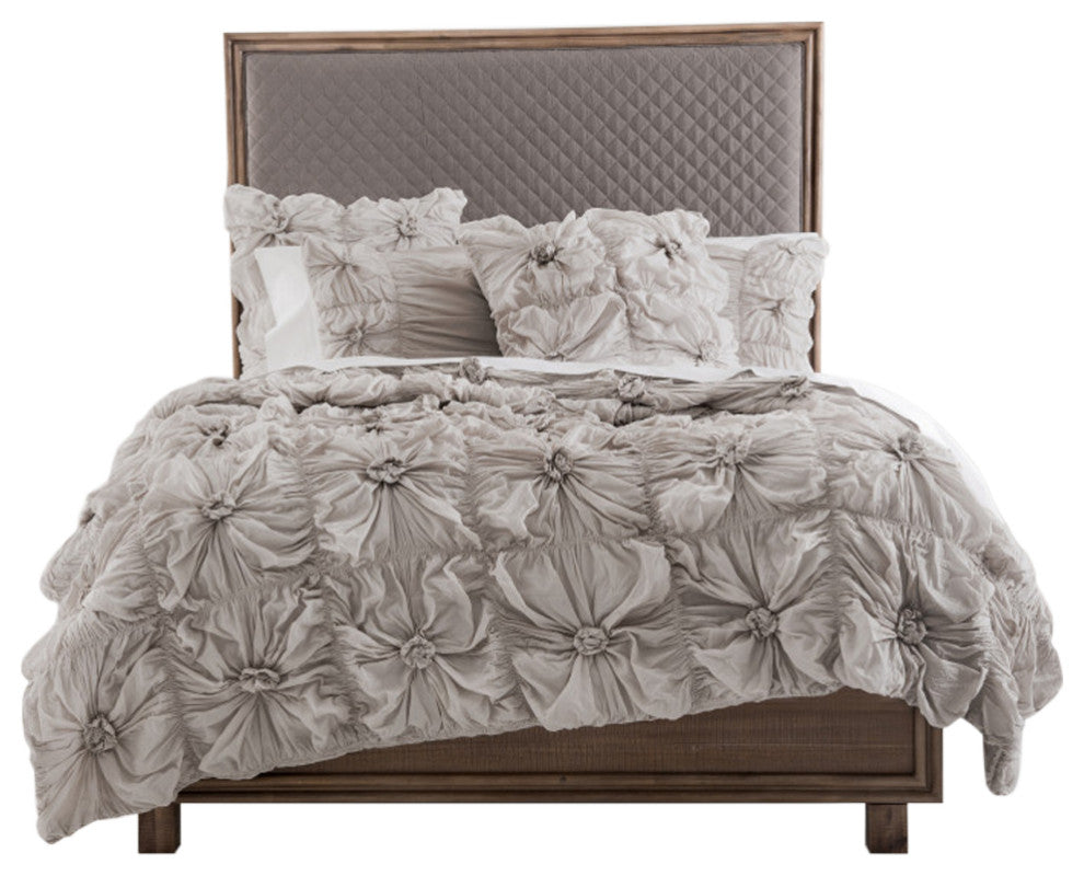 Savanna 5-Piece Queen Comforter Set, Stone