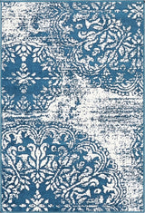 Unique Loom Blue Grand Sofia 2' 2 x 3' 0 Area Rug