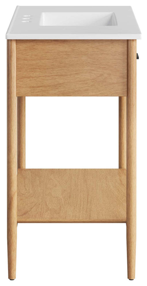 Zaire 36" Bathroom Vanity - Natural White