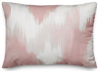 Pink Splotches 20x14 Spun Poly Pillow