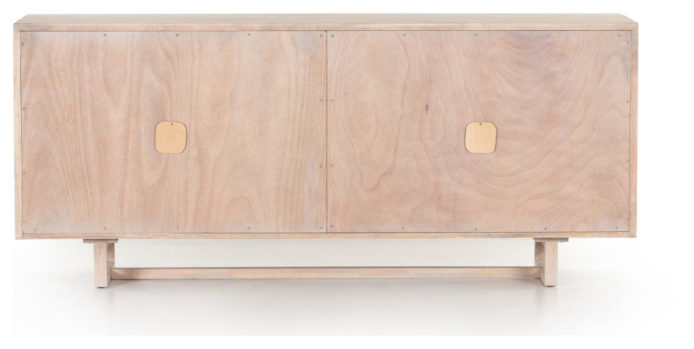 Clarita Sideboard-White Wash Mango