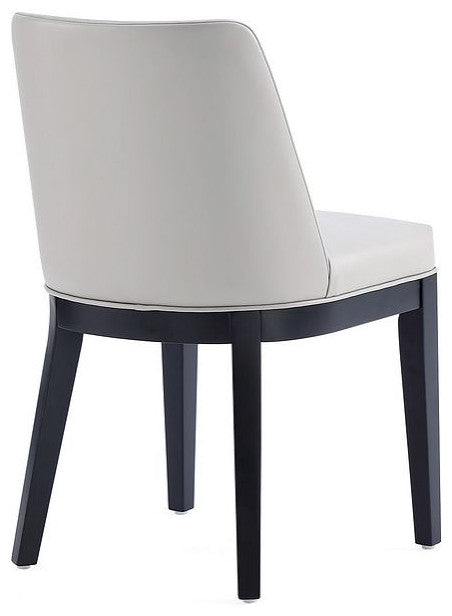 Manhattan Comfort Gansevoort Dining Chairs, Light Gray, Set of 2