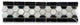 Carrara Venato Marble Hexagon Border Listello Mosaic Tile Polished, 1 sheet