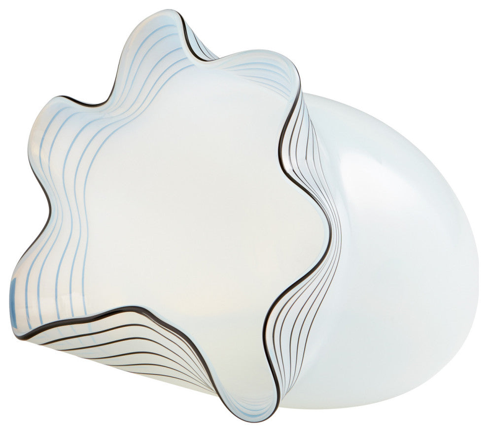 Cyan Design Medium Moon Jelly Vase, White