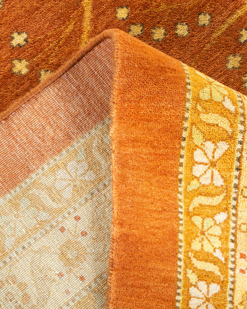 Mogul, One-of-a-Kind Hand-Knotted Area Rug Brown, 12'5"x17'9"