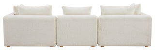 Hangover Upholstered Sofa, Cream Boucle