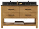 Windwood 54" Bathroom Vanity, Tan