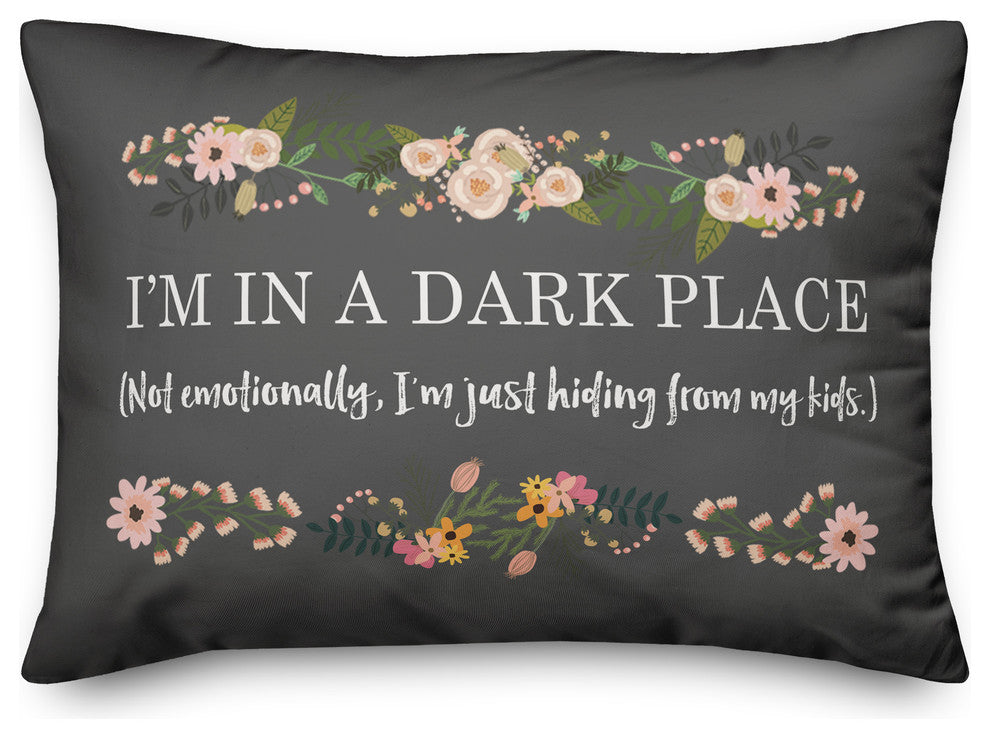 In A Dark Place 14x20 Lumbar Pillow