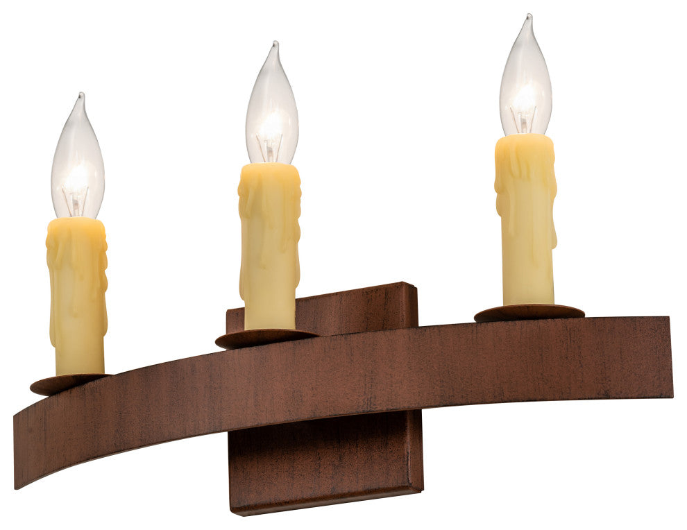 18 Wide Lakeshore 3 Light Wall Sconce