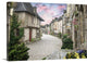 "Rochefort en Terre Village" Wrapped Canvas Art Print, 24"x16"x1.5"