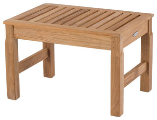 24" Teak Shower Stool