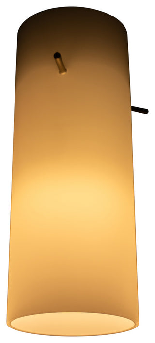 Cylinder Pendant Glass Shade, Opal Glass